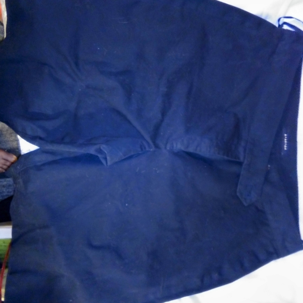 Jones New York navy Bermuda shorts